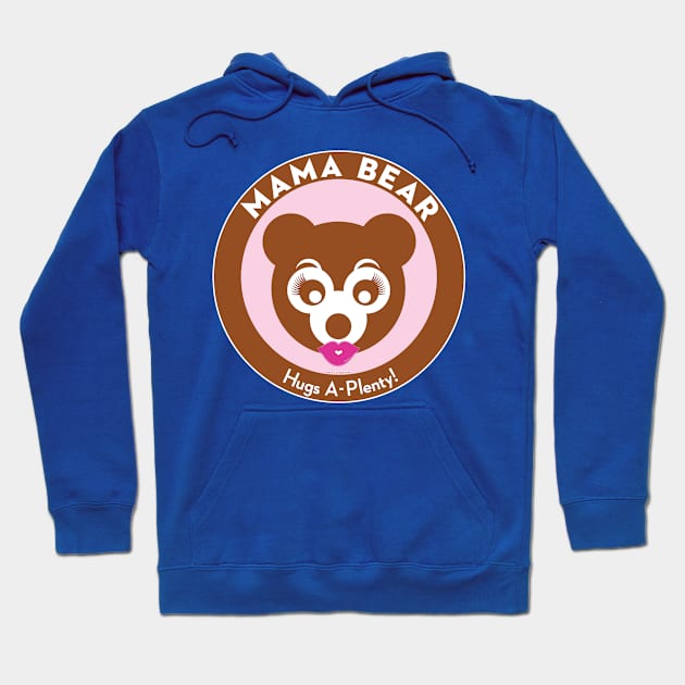 Mama Bear Hoodie by MikeCottoArt